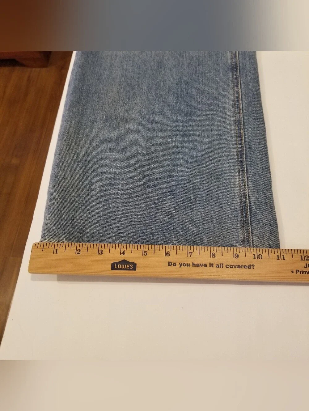 Altar'd State Wide Leg High Rise Jeans Women’s 30 Light Wash Blue Distressed